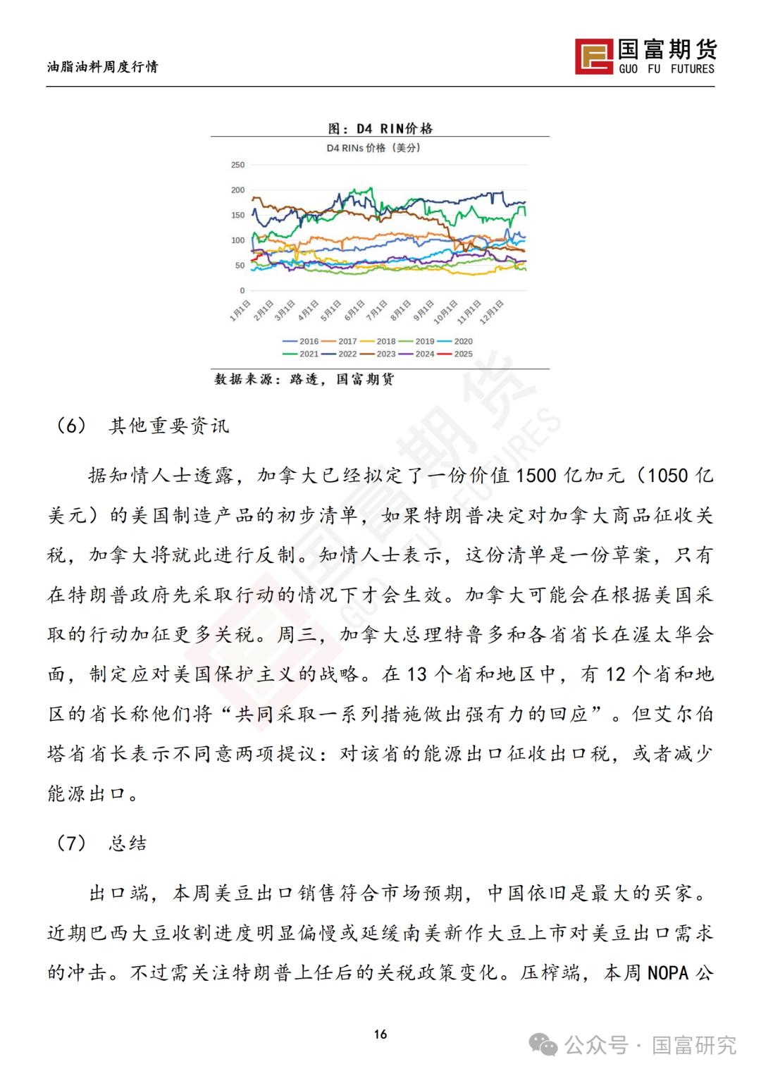 【国富豆系研究周报】特朗普上任在即 市场谨慎交投